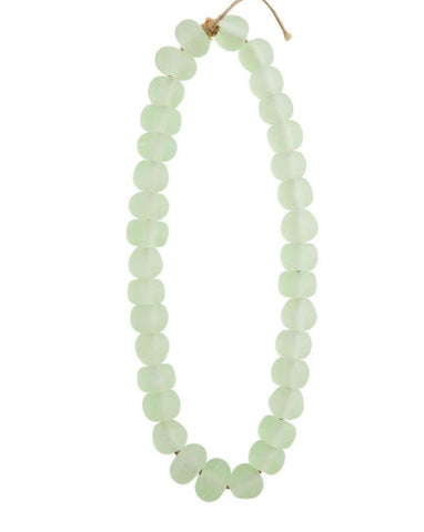 *Green Glass Beads
