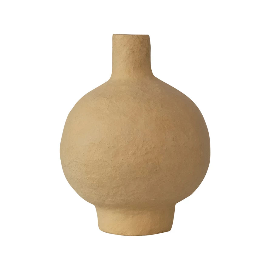 *Decorative Handmade Paper Mache Vase