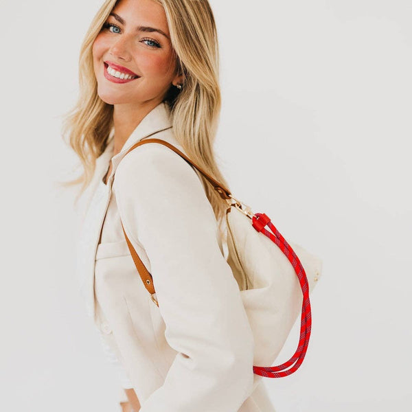 Cosette Canvas Shoulder Bag: Leopard