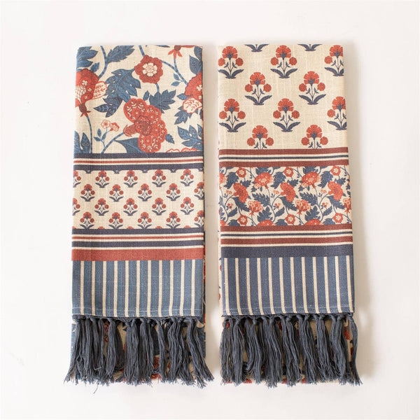Americana Floral Tea Towel
