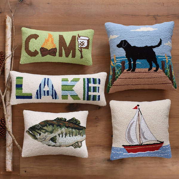 Lake Hook Pillow - The Pillow Shop