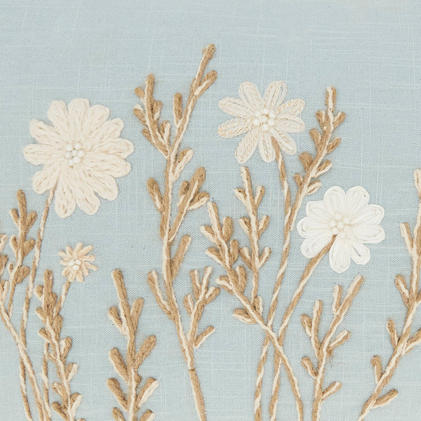 Delicate Floral PillowDown Filled
