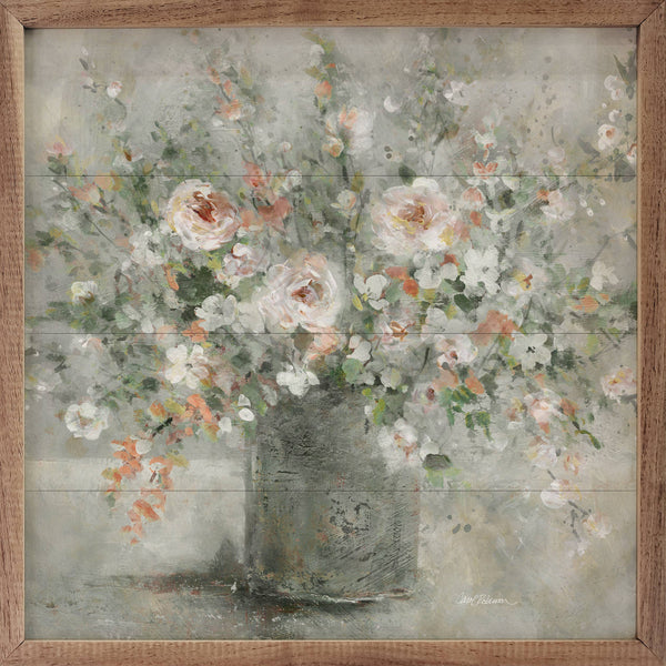Felicitous Floral By Carol Robinson: 16 x 16 x 1.5