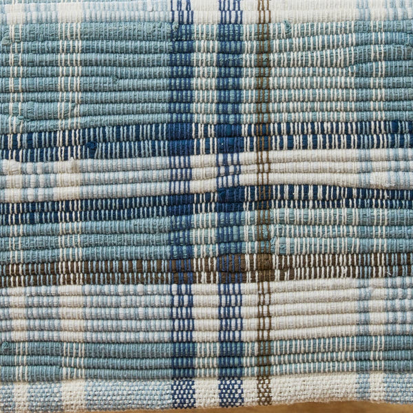 Driftwood Plaid Chindi Runner 72"L
