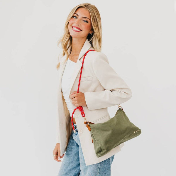 Cosette Canvas Shoulder Bag: Leopard