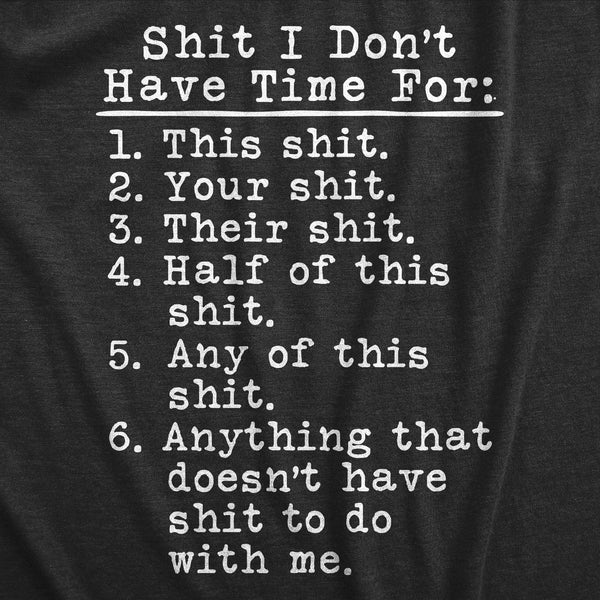 Shit  For Men's T Shirt