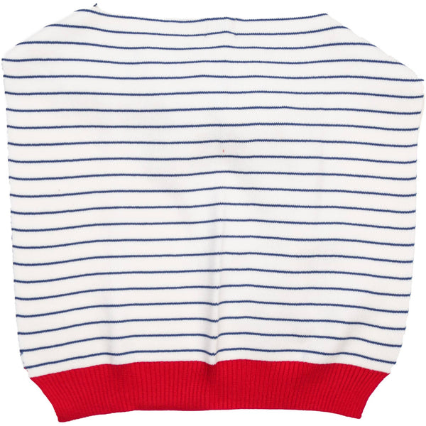 Starboard Stripes Faux Sweater Scarf