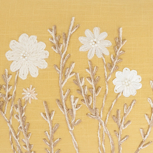 Delicate Floral PillowDown Filled