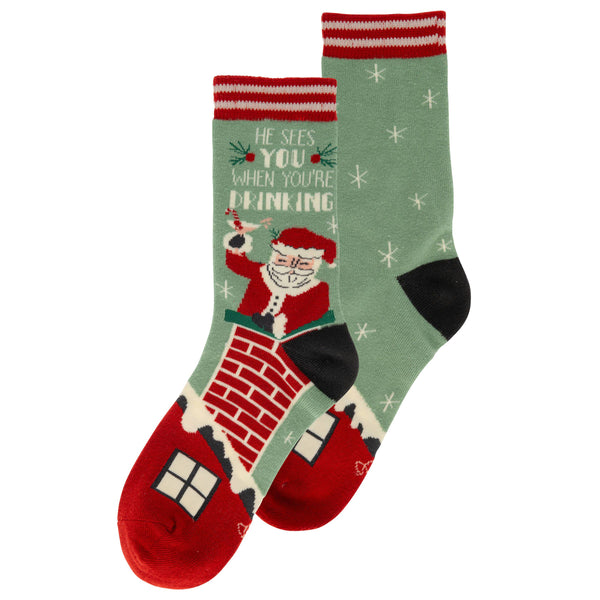 Holiday Socks: Reindeer