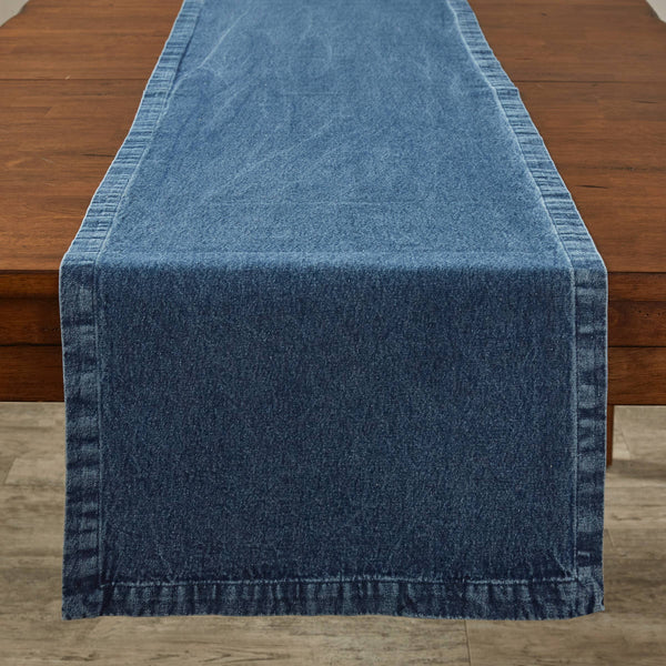Denim Table Runner - 72"L