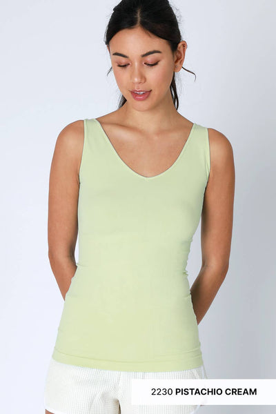 Reversible Tank White