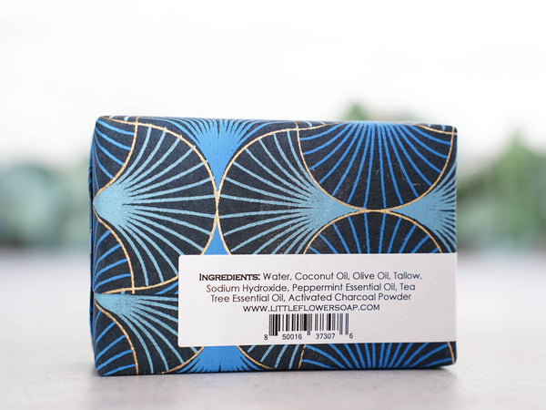 Activated Charcoal Handmade Soap: 3.5 oz