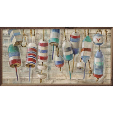 Summer Buoys By Silvia Vassileva: 16 x 8 x 1.5