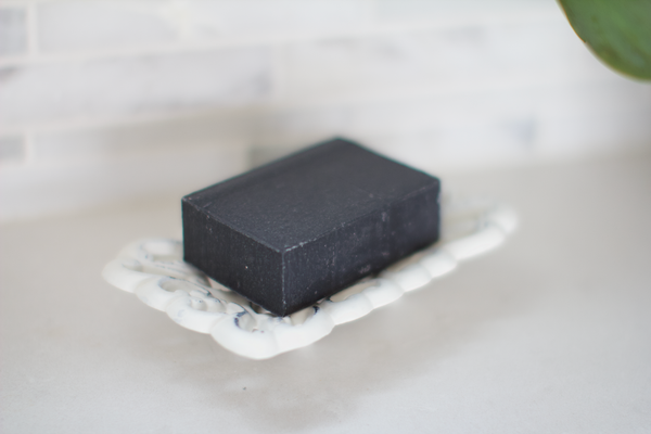 Activated Charcoal Handmade Soap: 3.5 oz