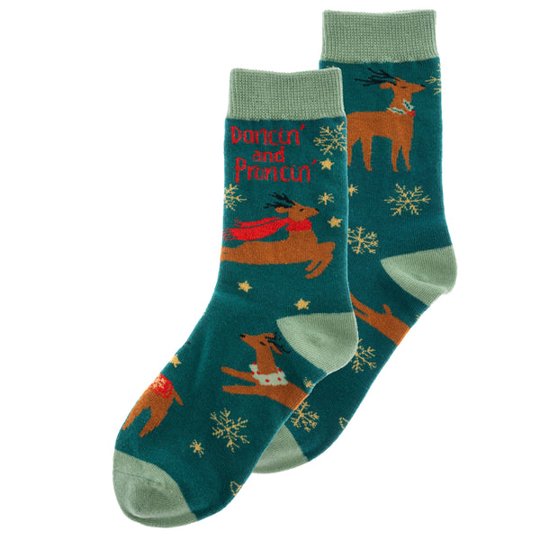 Holiday Socks: Santa