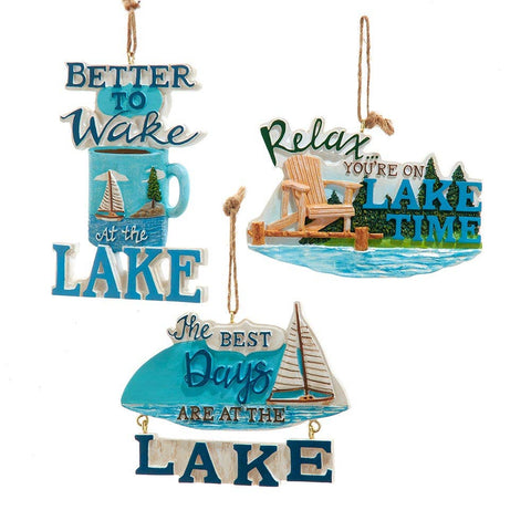 The Lake Orns, 3 Asstd