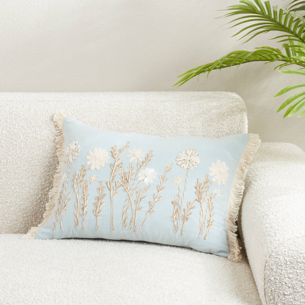 Delicate Floral PillowDown Filled