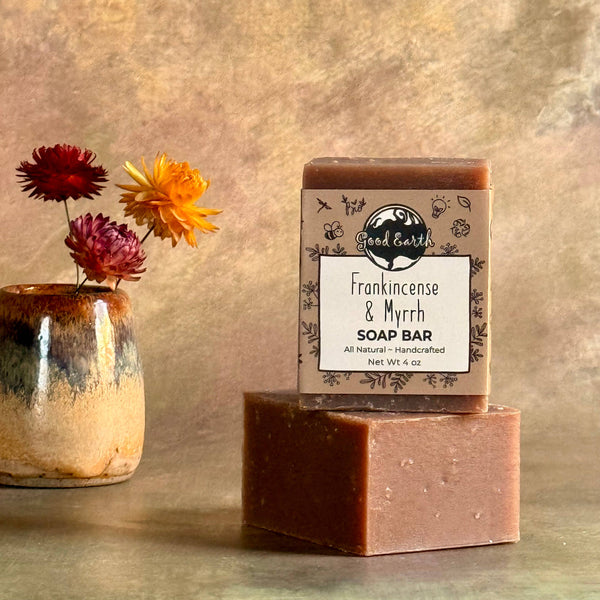 Frankincense & Myrrh Handmade Soap Bar