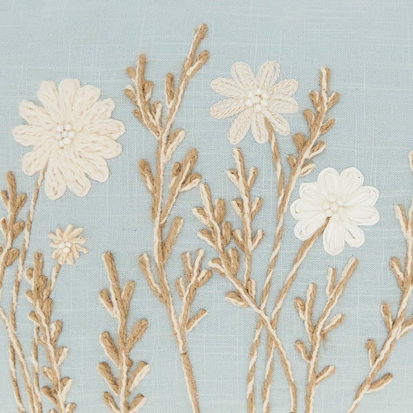 Delicate Floral PillowDown Filled