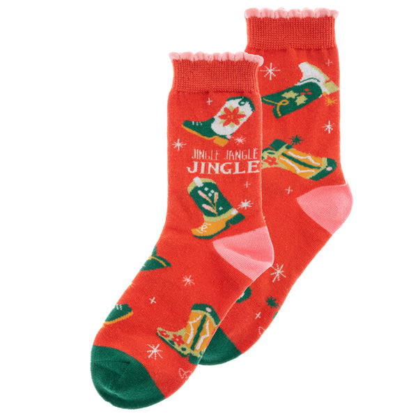 Holiday Socks: Reindeer