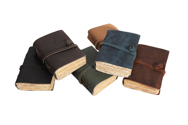 Mini Wrap Leather Journals