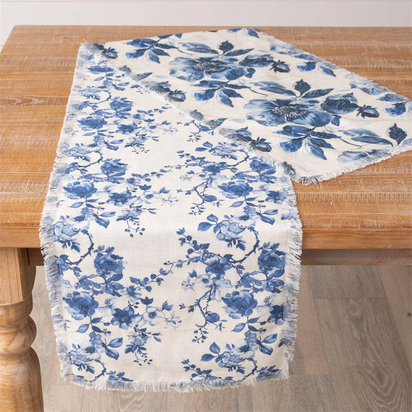 Table Runner - Blue Floral