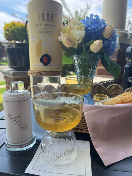 Cocktail Napkin Glass Stand