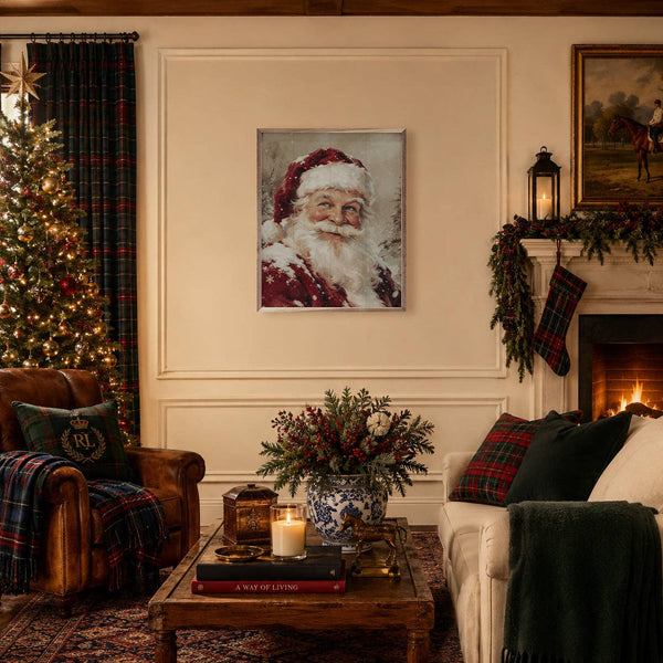 Storybook Santa: 32x40
