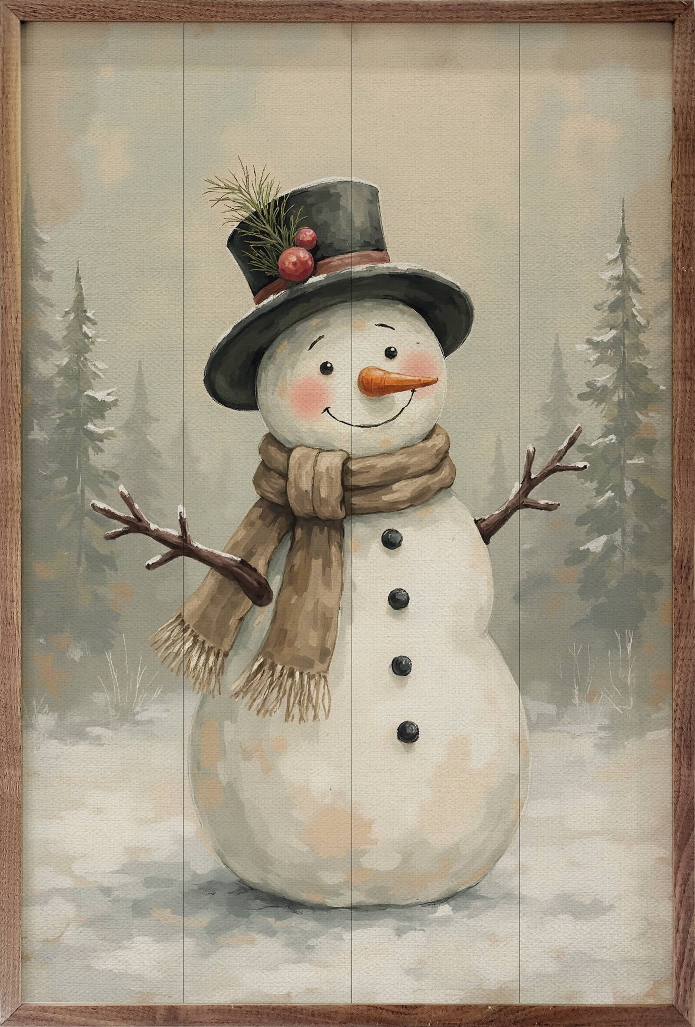 Snowman: 5x8