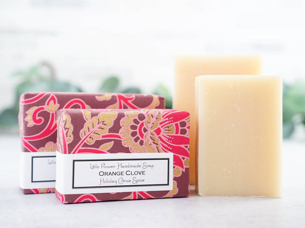 Orange Clove Handmade Fall Soap: