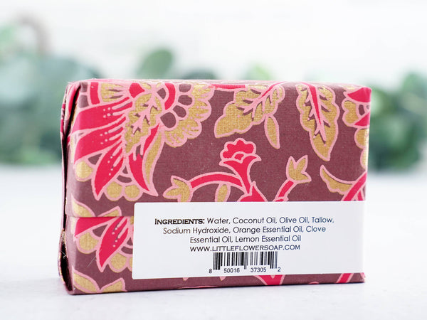 Orange Clove Handmade Fall Soap: