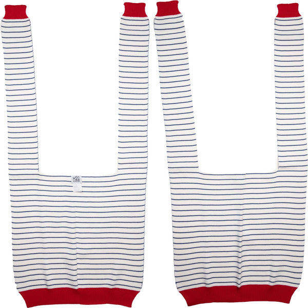 Starboard Stripes Faux Sweater Scarf