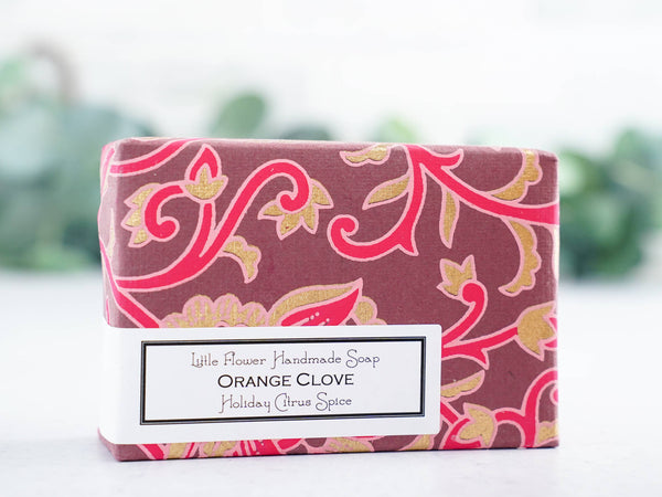 Orange Clove Handmade Fall Soap: