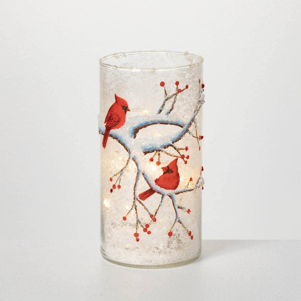 *FROSTED LED CARDINAL LIGHT