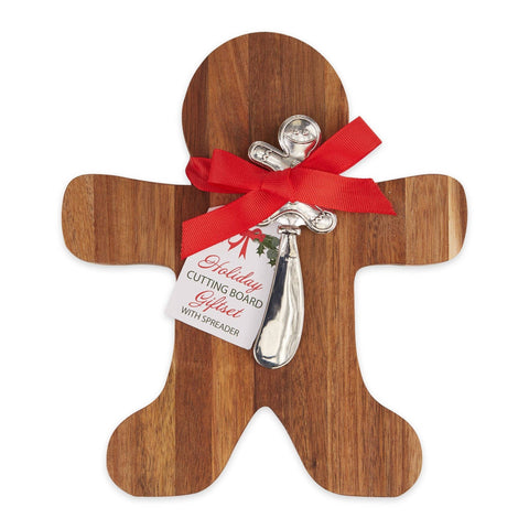 Gingerbread Man Cutting Board Gift Set