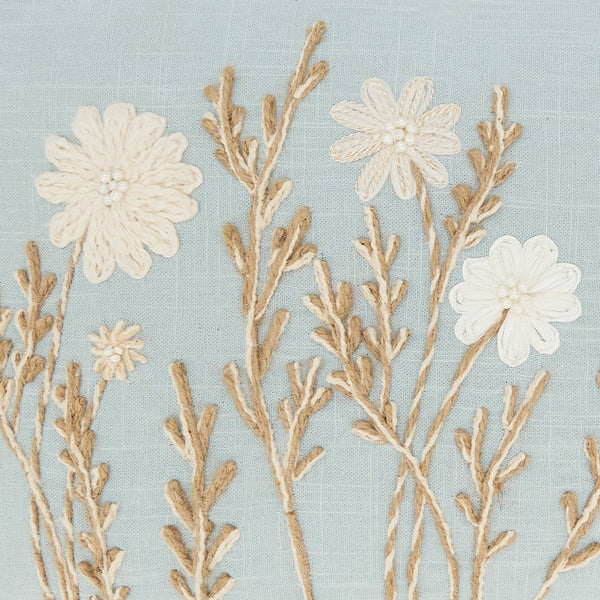 Delicate Floral PillowDown Filled