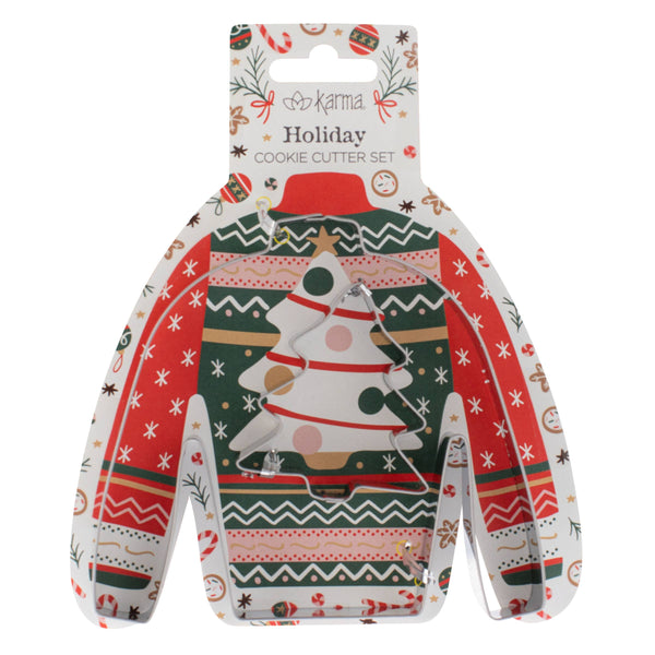 Holiday Cookie Cutter Set: Gingerbread