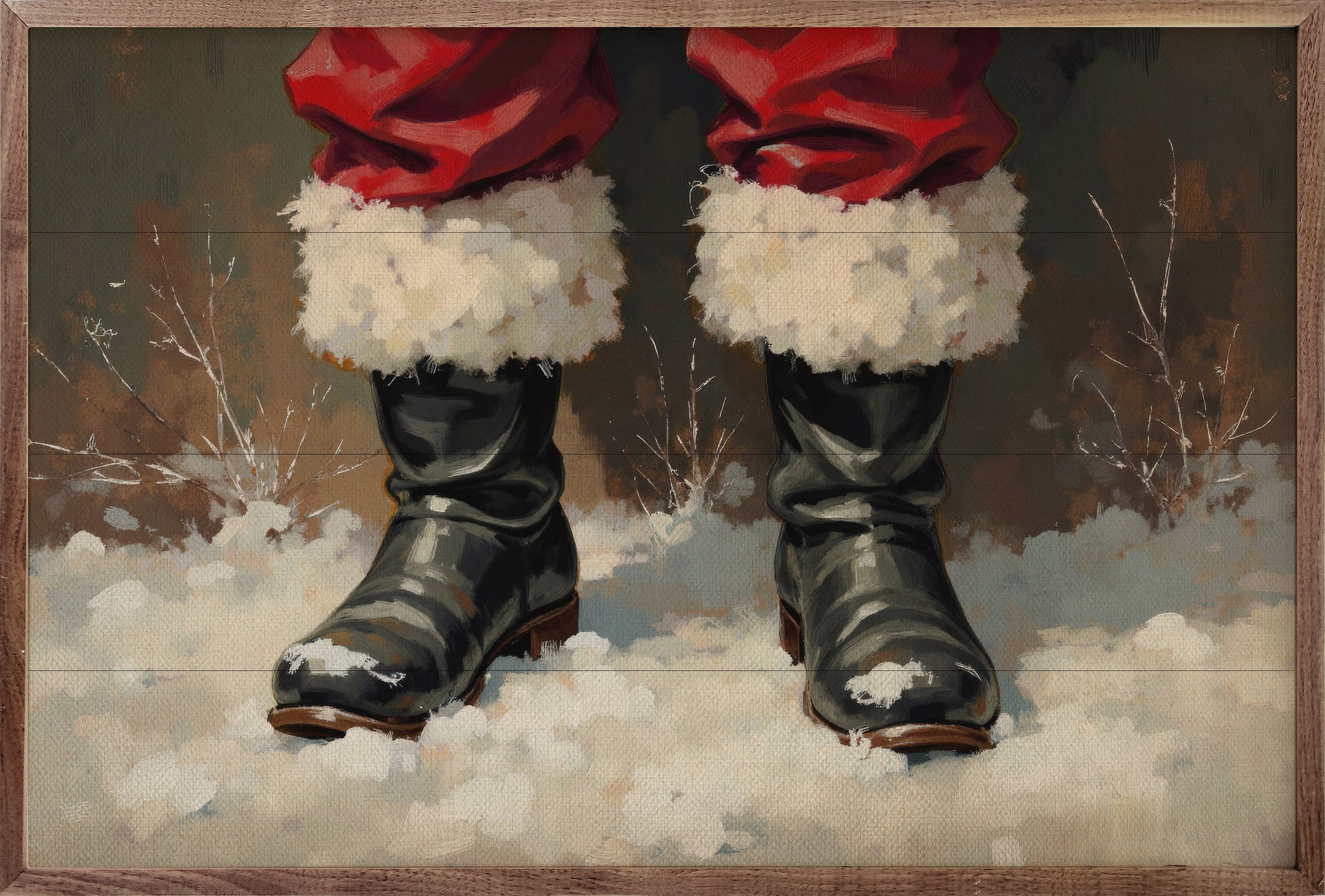 Santa's Boots: 16x10