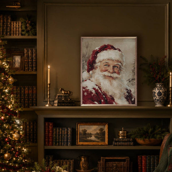 Storybook Santa: 32x40