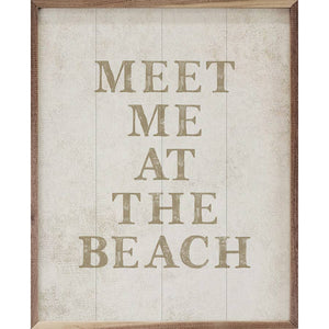 Meet Me At The Beach: 16x20