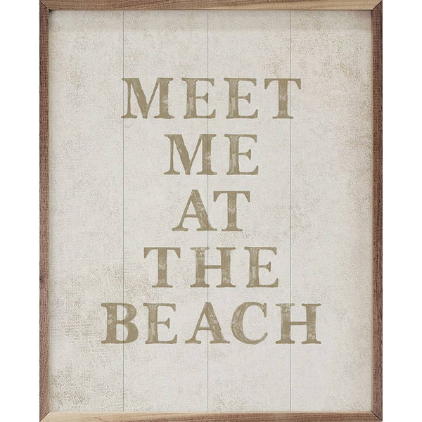 Meet Me At The Beach: 16x20