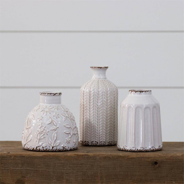 Textured Patterns Vases