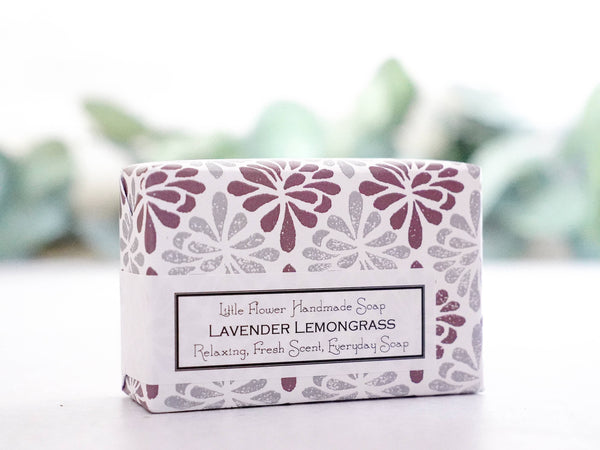Lavender Lemongrass Handmade Soap: