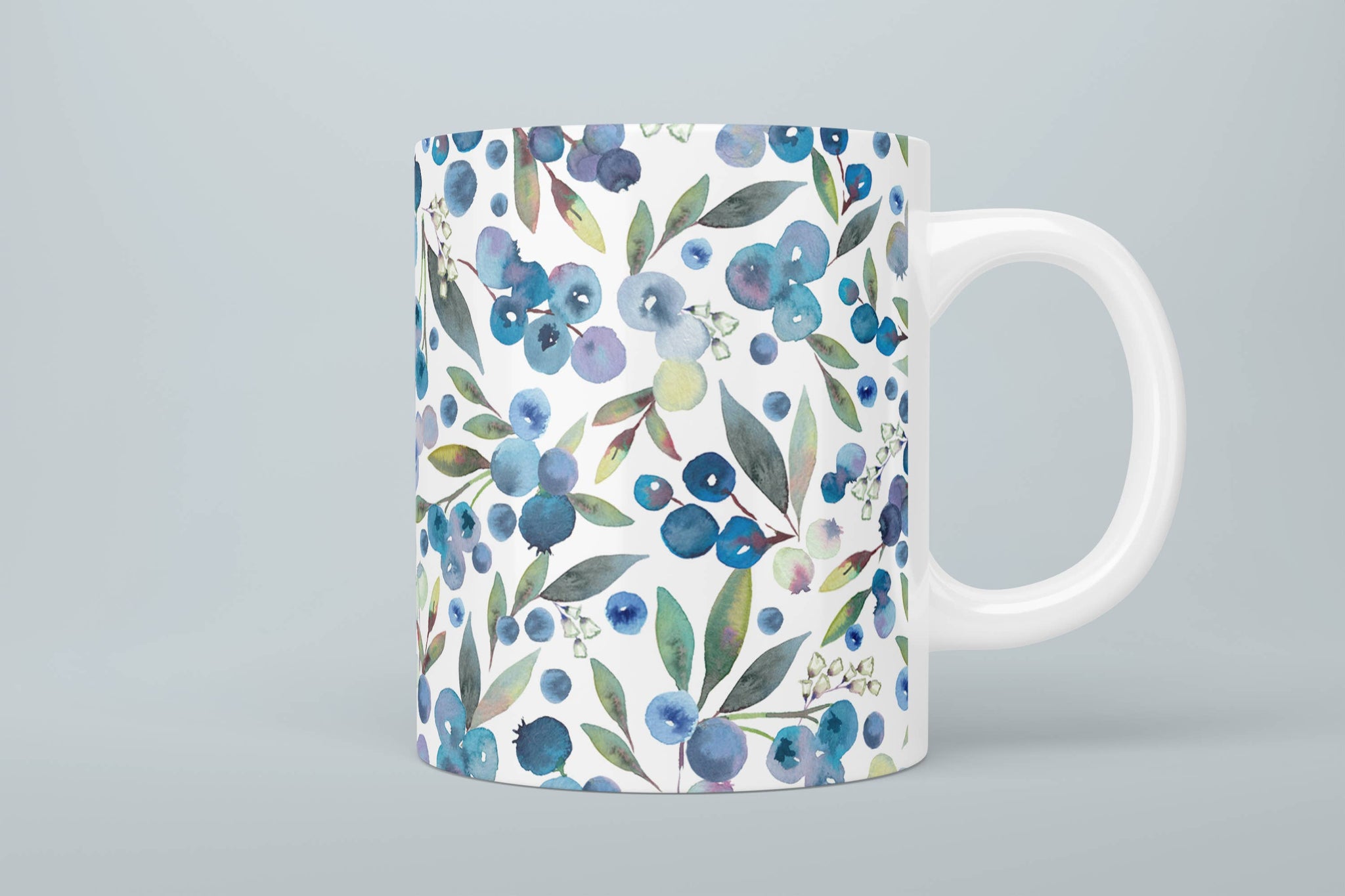 Blueberry Fields  Mug