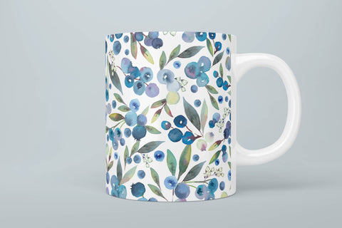 Blueberry Fields  Mug