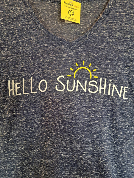 Hello Sunshine V-Neck: Medium
