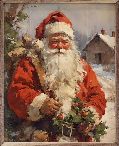 Picture Perfect Santa: 32 x 40 x 1.5