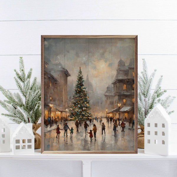 Ice Skating Center: 8 x 10 x 1.5