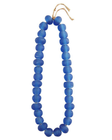 Blue Glass Beads
