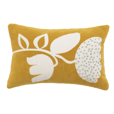 Mustard Velvet Pillow